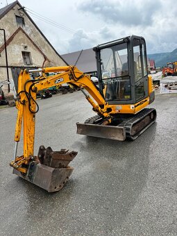 Minibagr jcb 802 2x lzice naklapecka 2.5t - 4