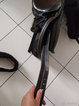 Drezurní sedlo BR na mohutného kulatého koně - 4