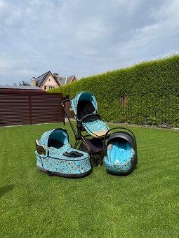 Luxusní kočárek CYBEX Priam Wings by Jeremy Scott Cherub 3v1 - 4