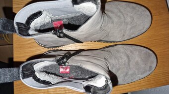 Kožené zimní boty Rieker vel.: 37 - 4