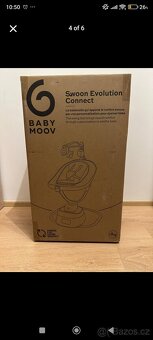 Nova Babymoov houpačka Swoon Evolution Connect Mocca - 4
