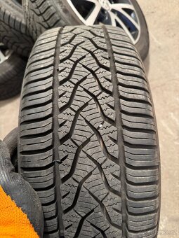 Original ALU kola VW 16" ET50, celoroční 205/55/R16, 5x112 - 4