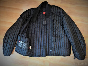 Bunda na motorku Dainese, černo-zelená, 2XL - 4