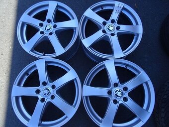 Alu disky na Škoda, VW, 17", 5x112, ET 35 ,šířka 7,5J - 4