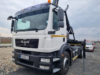 MAN 18.290 RUKA HIAB 088 + NOSIČ KONTEJNERU 10T - 4