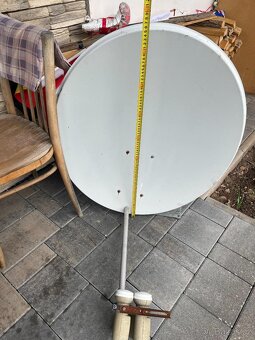venkovní satelit - parabola + držák na zeď - 4