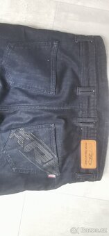 Moto kalhoty jeans pánské - 4