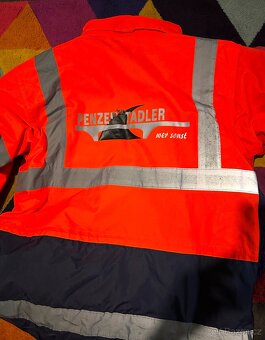 PROFI ZIMNÍ REFLEXNÍ PÁNSKÁ BUNDA -S KAPUCÍ S(DLE MÍR L) - 4