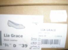 Kožené baleríny zn.Clarks vel.39 - 4