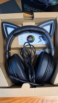 Herní sluchátka Razer Kraken Kitty V2.         (0052) - 4