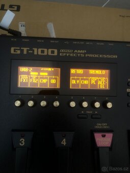 Kytarový multiefekt boss gt-100 - 4