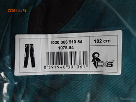 monterky cxs,monterkove kalhoty vel.54 - 4