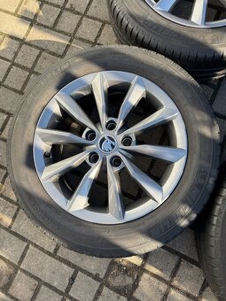 ORIGINÁL Alu Škoda Minoris R16, 5x112 - TOP STAV - 4