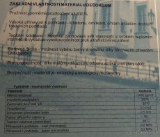 Decorgum - bílá fasádní barva - 22 kg - likvidace zásob - 4