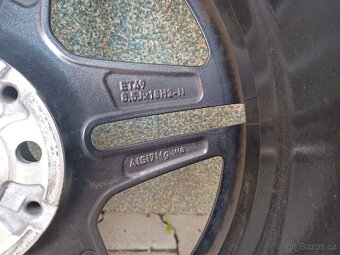 Mercedes C 220/ r. 22 kola dvourozměr originál AMG 18" - 4