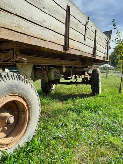 Prodám vlečku za traktor 5t - 4