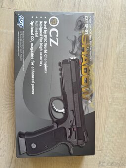 Prodám airsoftovou pistoli CZ 75 SP-01 Shadow - 4