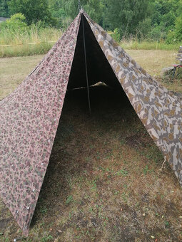 MASKOVANÝ VOJENSKÝ STAN ,,JEHLAN"= KOMPLET TOP . . . . - 4