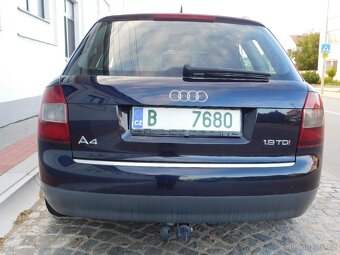 A4 Avant 1.9 tdi,,96 kw,,NÍZKA SPOTŘEBA,,bez koroze,,TAŽNÝ - 4