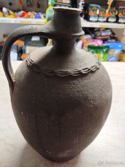 Velký keramický džbán s uchem - 4