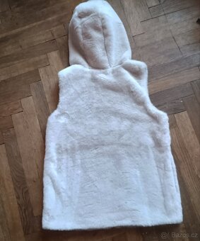 Dívčí kožešinová vesta DESTINATION,vel.158 - 4