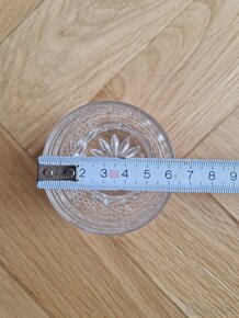 Sada 5ks broušených sklenic na whisky - 4