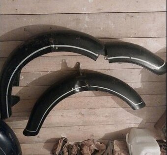 Odklápěcí zadní blatník přední blatník blatník na sajdu - 4