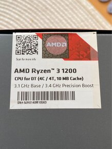 AMD Ryzen 3 1200 + chladič - 4