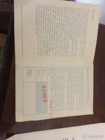 Supraphon gramofon retro 1959 + zarucni list - 4