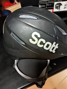 SCOTT LYŘAŘSKÁ HELMA M 53 - 56,5 ČERNÁ - 4