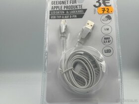 USB kabel Lightning pro Apple iPhone (1m) - 4
