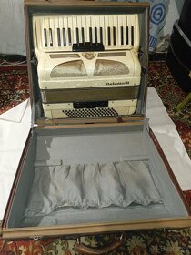 Pianová harmonika Lignatone MADE IN CZECHOSLOVAKIA MELODIE 3 - 4