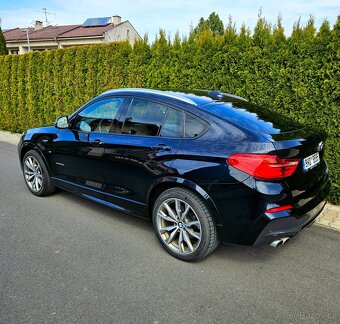 BMW X4 XDrive 3.0d M PAKET KRÁSNÝ A PLNĚ SEFVISOVANÝ VŮZ - 4