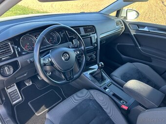 VW Golf 7 Combi 2.0 TDi 110kw HIGHLINE manual ČR původ tažné - 4