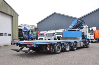 DAF CF400 8x2 - plato s hydraulickou rukou HIAB - 4