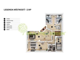 Prodej rodinného domu ve výstavbě v Chotovinách u Tábora - 4