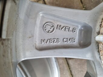 Alukola Škoda Fabia 4. 15"5X100 J5.5 ET40 - 4