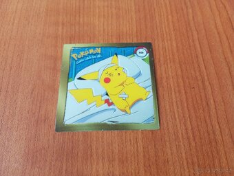Pokemon ArtBox zlaté samolepky z 1999 - 4