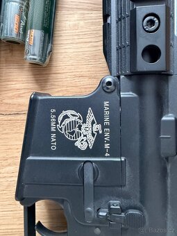 Airsoftová zbraň E&C M4 10,5” - černá (EC-612) - 4