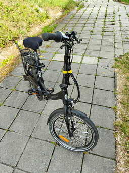 Prodám skládací elektrokolo Apache Tocho černá - 4
