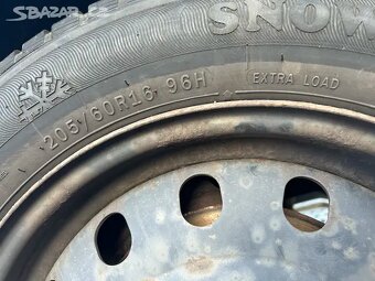 Peugeot 407 zimní kola 205/60/16 - 4