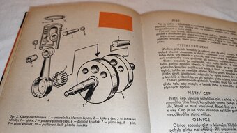 Učebnice řidiče mopedu a malého motocyklu – veteránská kniha - 4
