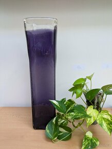 Fialková podlahová váza - 4