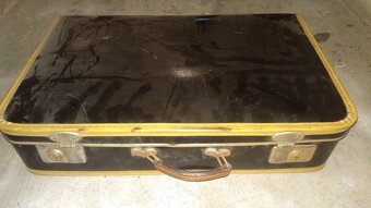 Starožitný cestovní kufr - 4