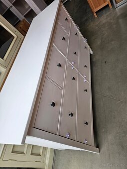 Komoda Ikea Hemnes bílé mořidlo - 4