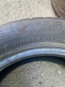 205/55 R16 91V Continental 4x7mm dot4118 Letní - 4