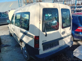 Opel Combo 1.7 D ( Y17DT ) 55kW r.2002 žlutá na náhradní díl - 4