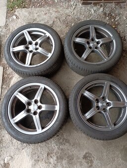 Alu disky Anzio 17" + pneumatiky Dunlop Sport Maxx - 4