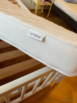 Dětská postel IKEA + rošt + matrace - 4