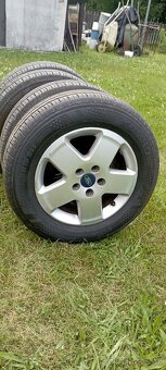 4x letní pneu s alu disky 195/65 R15 91T - 4